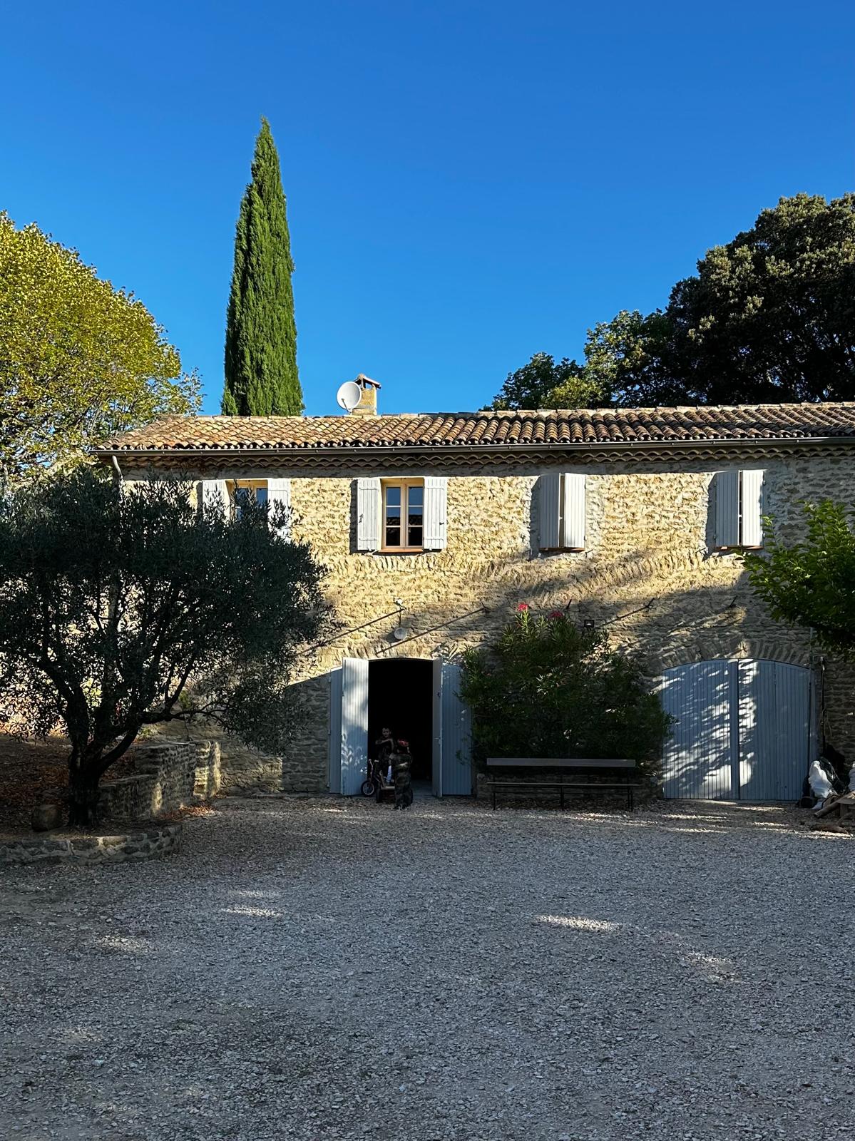 Maison rénovée vue ventoux